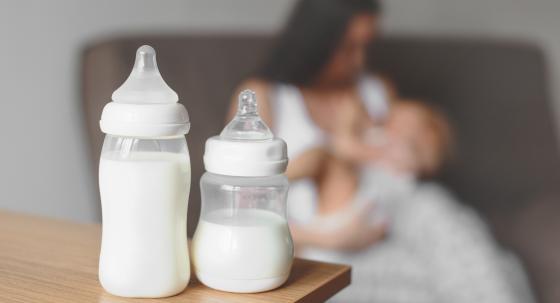 Muttermilch Flasche