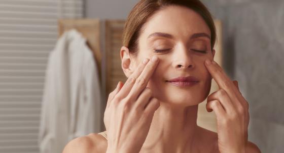 Gesichtsmassage